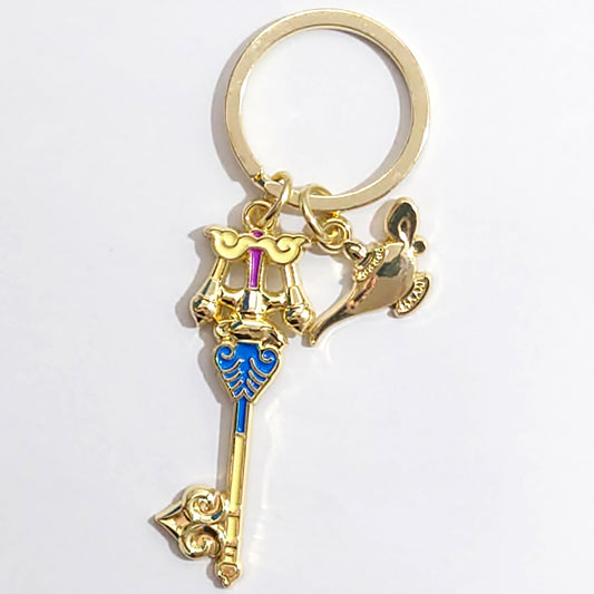 Three Wishes Kingdom Hearts Ichiban Kuji Second Memory Keyblade Charm Collection Prize G Charm [USED]