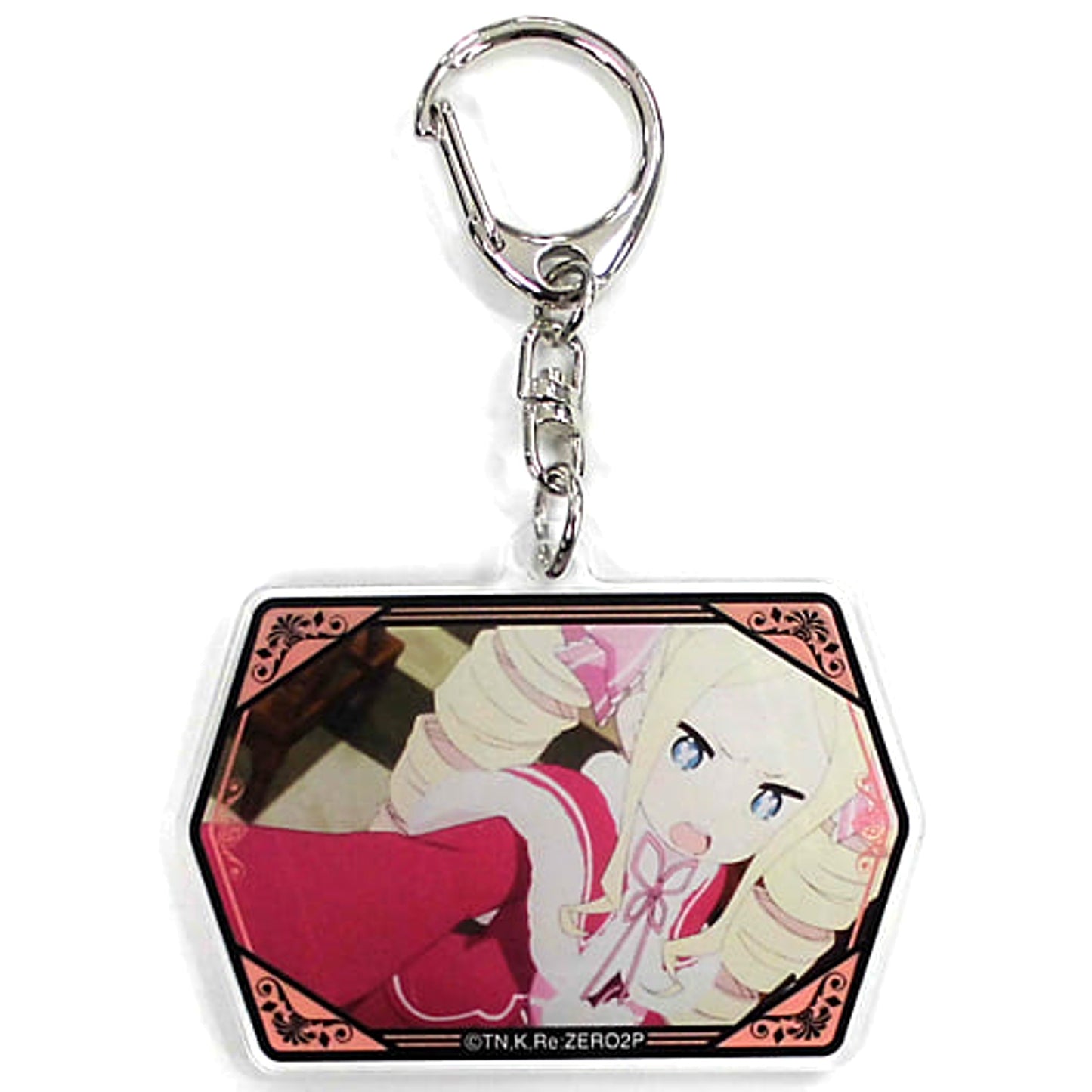 Re:ZERO -Starting Life in Another World- 2nd season Beatrice Acrylic Keychain Collection Only Shop & Museum Exclusive Keychains [USED]
