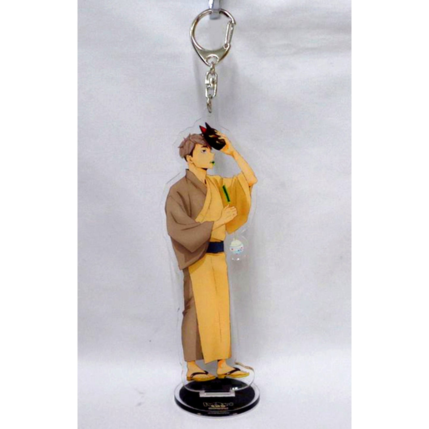 Osamu Miya Haikyu!! Ennichi Pop-up Shop in Tokyo Station First Avenue Acrylic Keychain with Stand [USED]