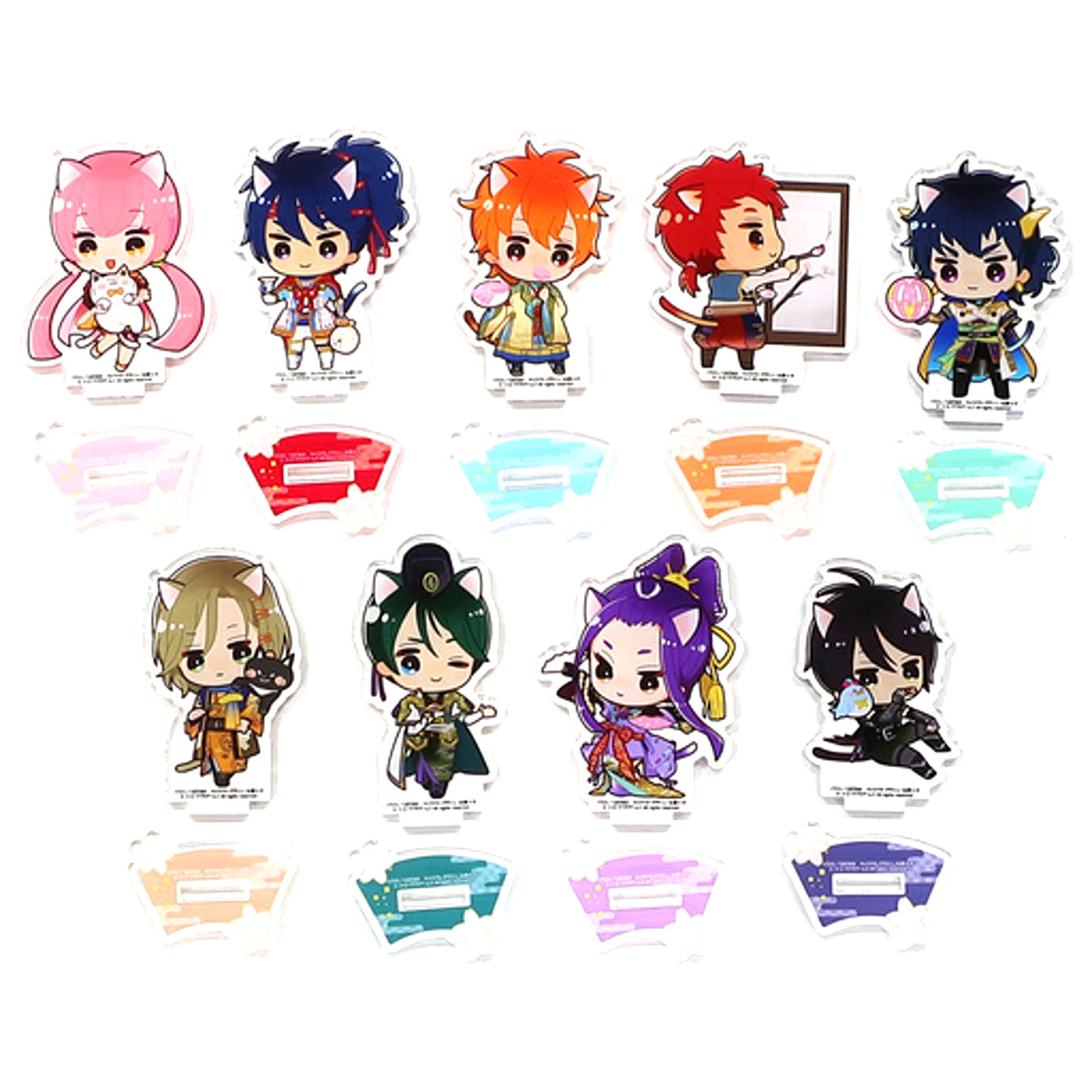 All Characters Harukanaru Toki no Naka de Complete Set Acrylic Stand Collection Series 7 in Namjatown 2020 [USED]