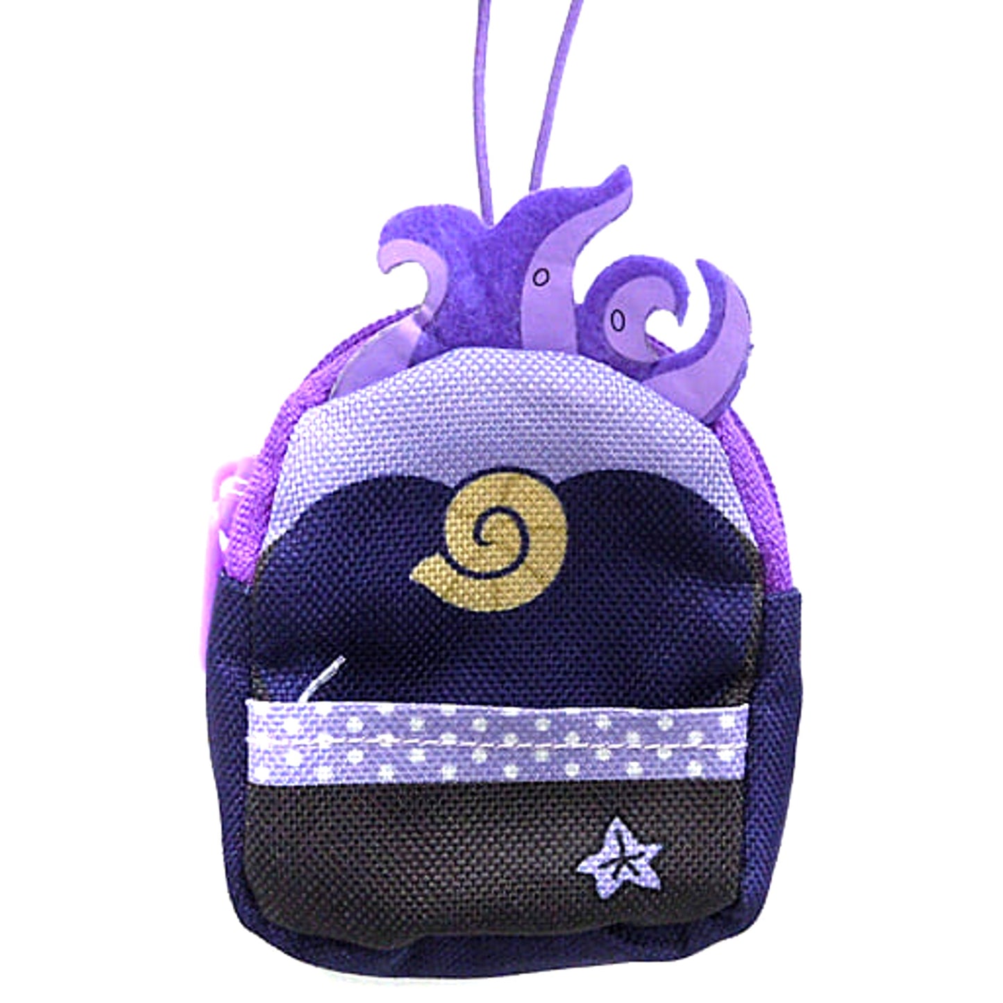 Disney Villains Ursula The Little Mermaid Motif Backpack Mascot Keychains [USED]
