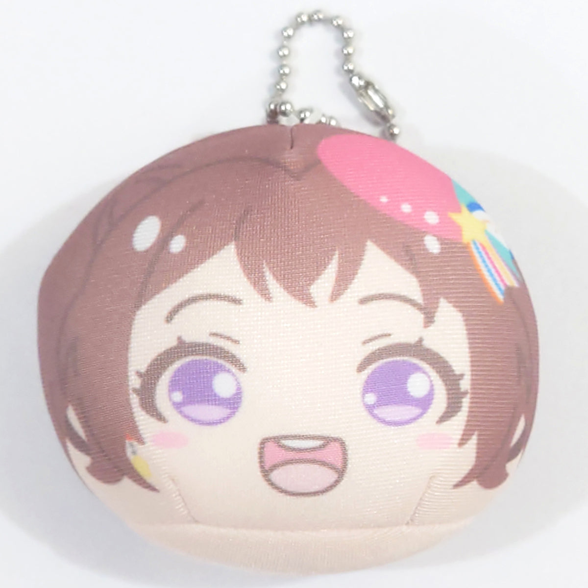 Bang Dream! Girls Band Party! Kasumi Toyama Omanjuu Niginigi Mascot Ver.Poppin'Party Keychains [USED]