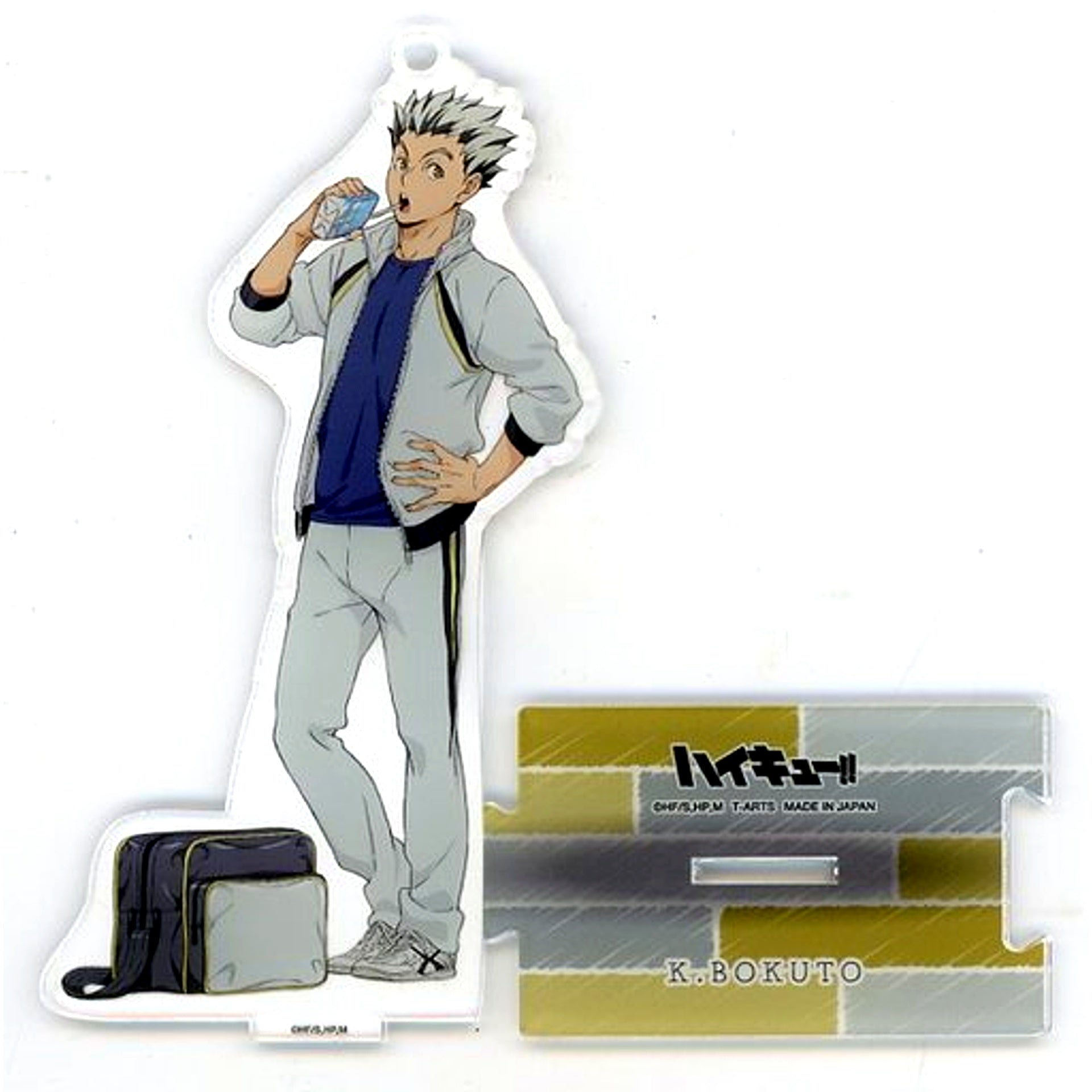 Kotaro Bokuto Morning Full Body Acrylic Stand Haikyu!! Fair - Each Morning in Animate Animate Limited [USED]