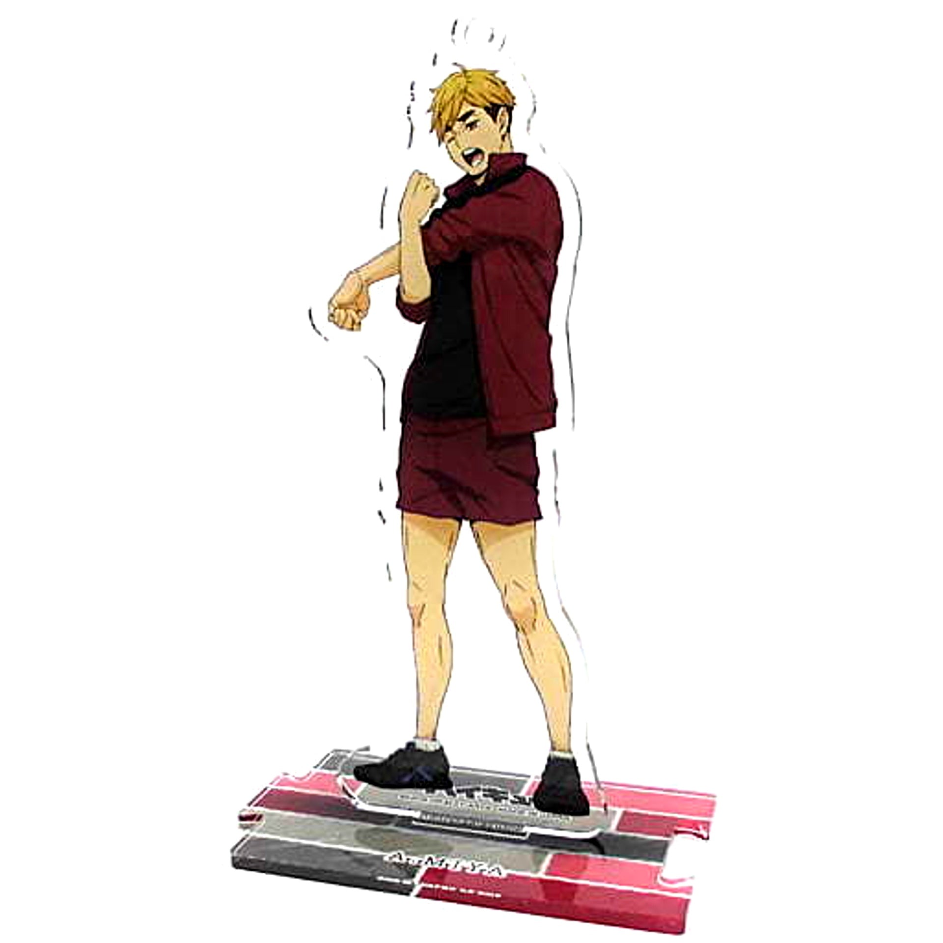 Atsumu Miya Morning Full Body Acrylic Stand Haikyu!! Fair - Each Morning - in Animate Animate Ltd [USED]