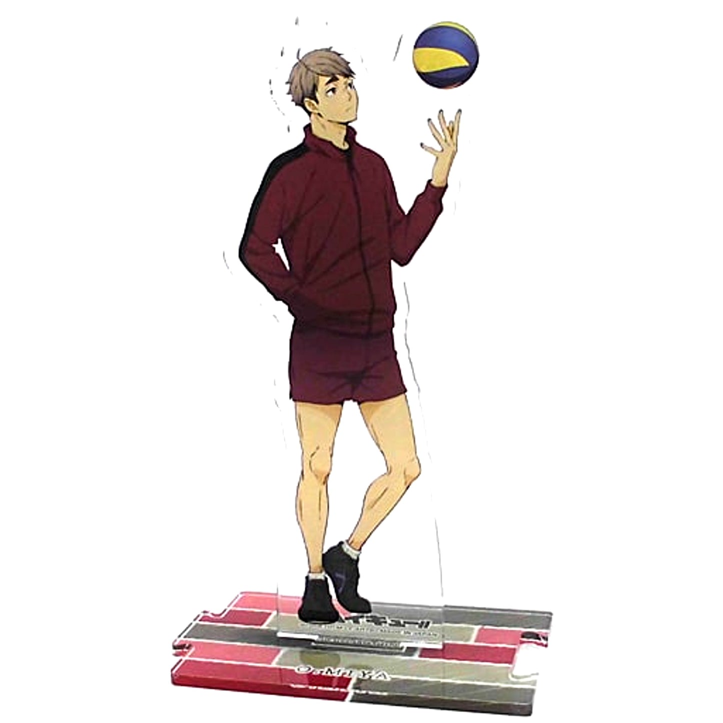Osamu Miya Morning Full Body Acrylic Stand Haikyu!! Fair Each Morning in Animate Animate Limited [USED]