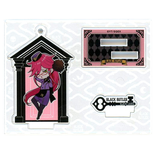 Grell Sutcliff Black Butler Random Acrylic Stand Keychain Phantom Hotel Ver. Black Label Pop Up Store 2020 Limited [USED]