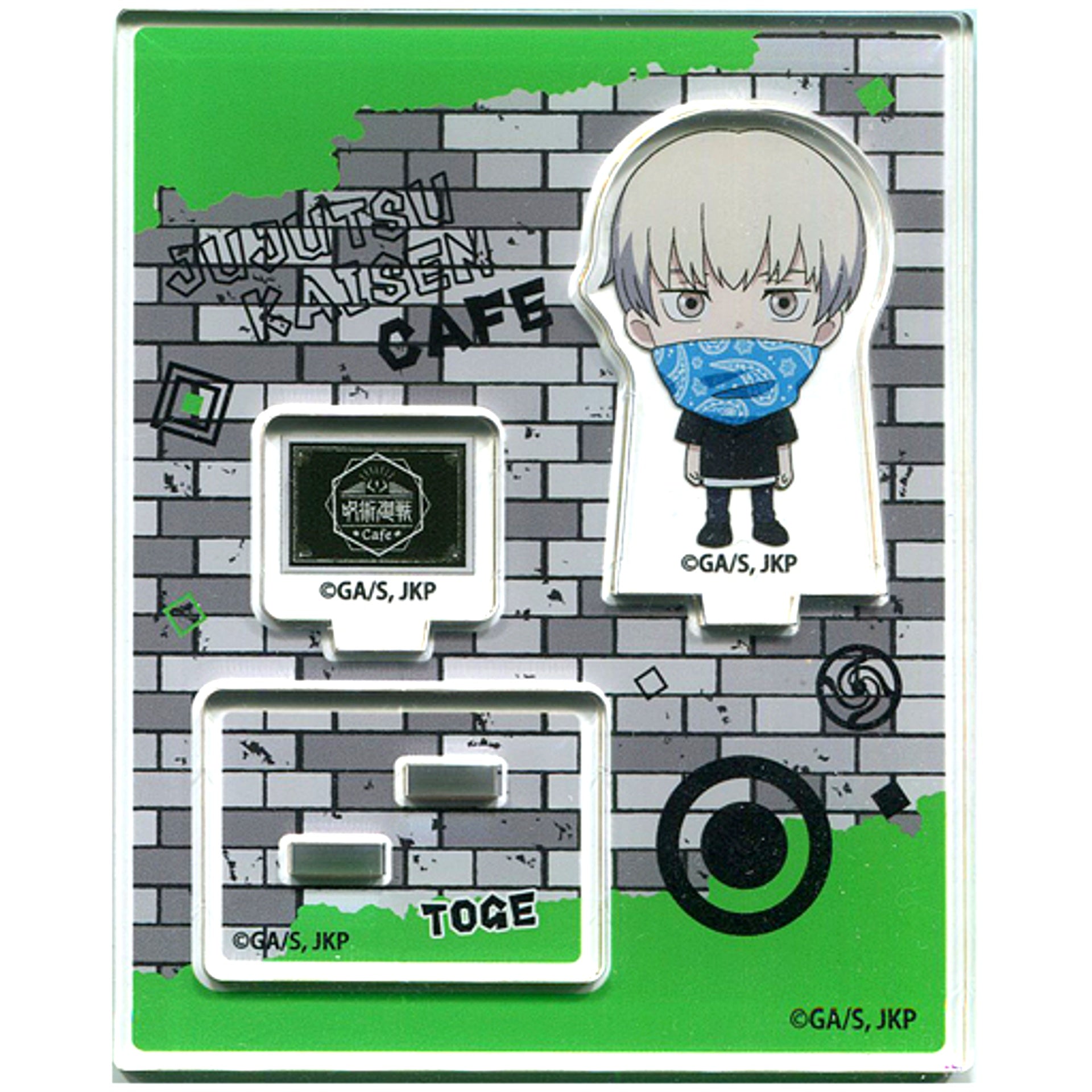 Toge Inumaki Mini Character Jujutsu Kaisen Cafe in BOX cafe and space Acrylic Stand [USED]