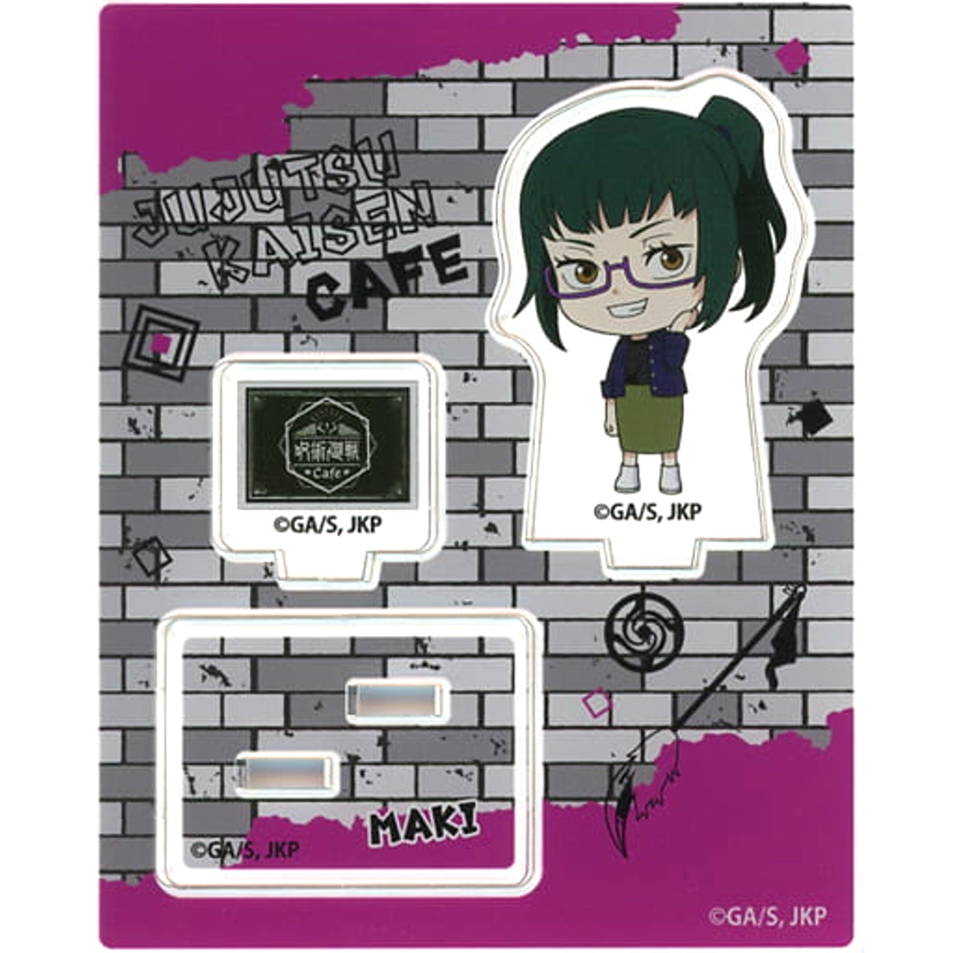 Jujutsu Kaisen Cafe in BOX cafe & space Maki Zenin Acrylic Stand Mini Character Ver Acrylic Stands [USED]