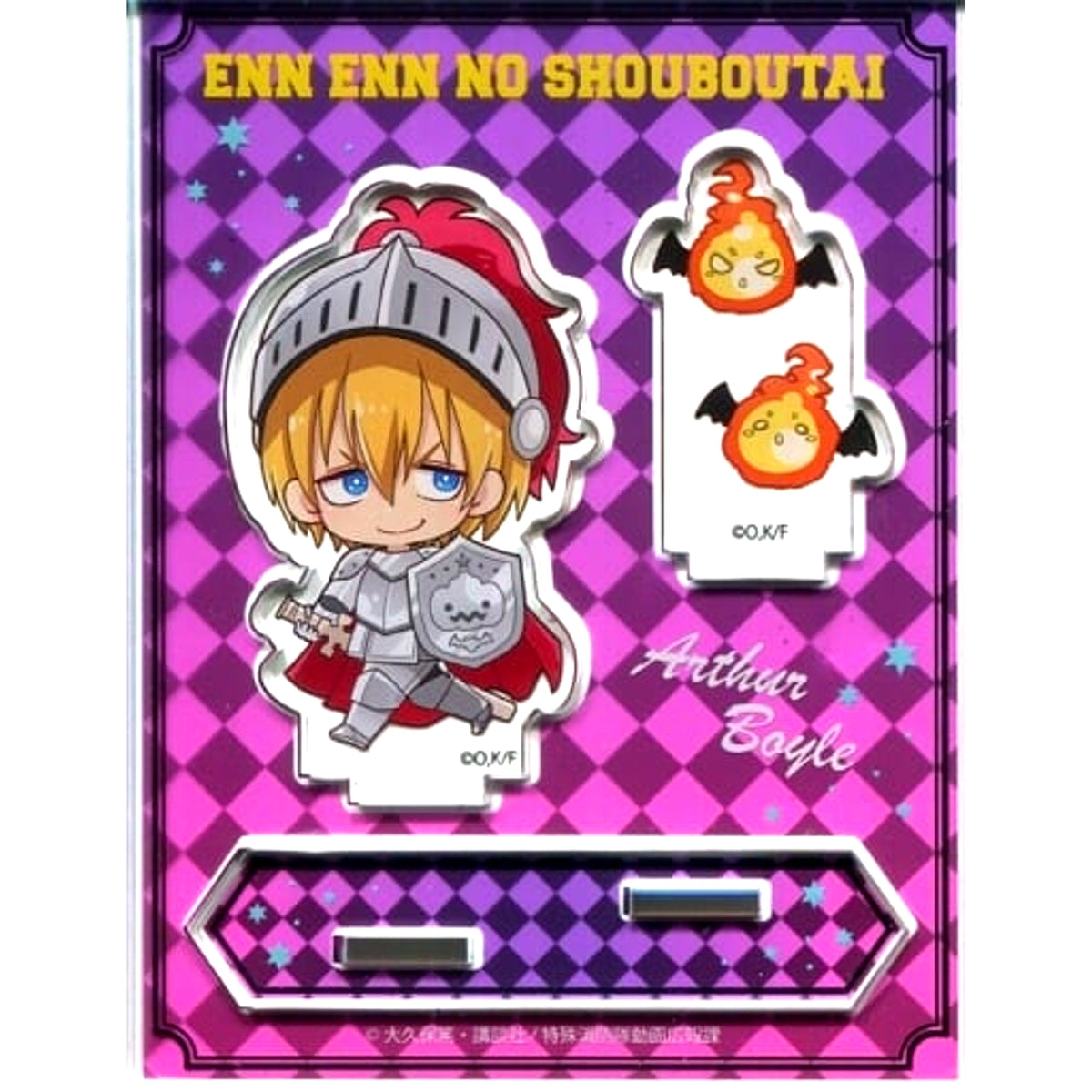 Arthur Boyle Fire Force x PRINCESS CAFE Acrylic Stand Halloween Ver. [USED]