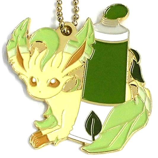 Pokemon Leafeon Ichiban Kuji Eievui & Colorful Art Color Metal Charms Prize G Charm [USED]
