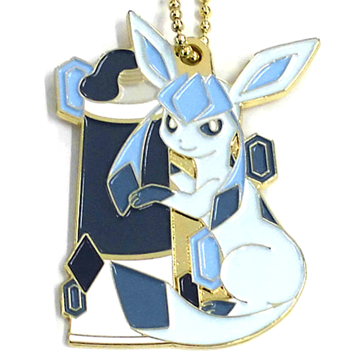 Pokemon Glaceon Ichiban Kuji Eievui & Colorful Art Color Metal Charms Prize G Charm [USED]