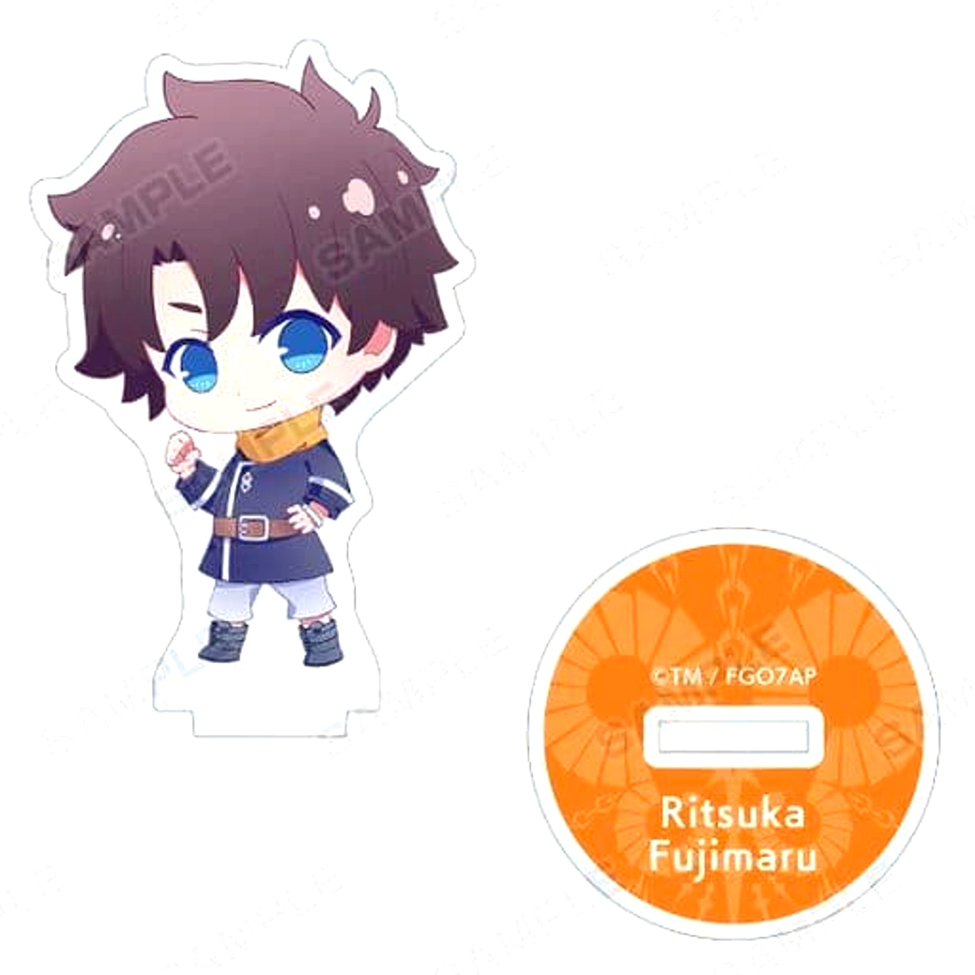 Fate/Grand Order -Absolute Demonic Front: Babylonia- Ritsuka Fujimaru Trading Chibi Character Acrylic Stand [USED]