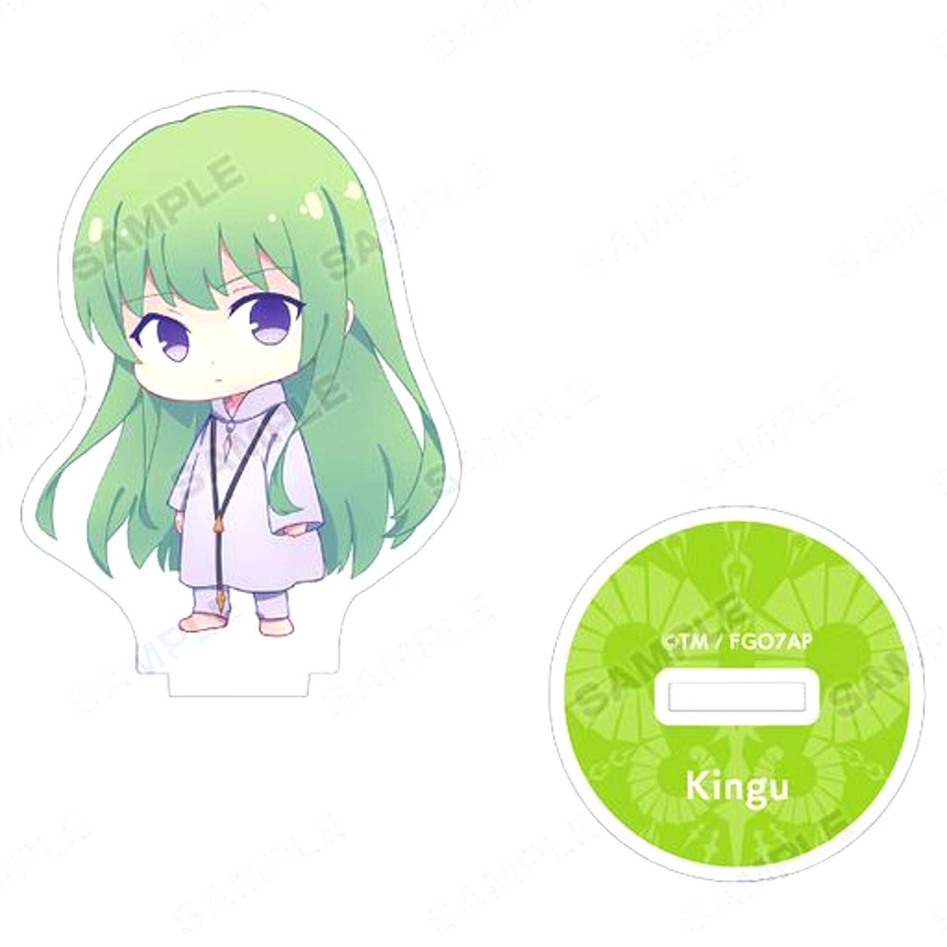 Kingu Fate/Grand Order Absolute Demonic Front Babylonia Trading Chibi Character Acrylic Stand [USED]