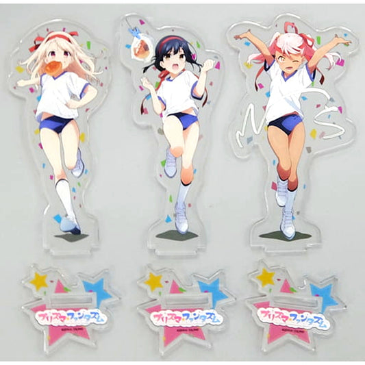 Illya and Miyu and Chloe Fate/kaleid liner Prisma Illya Prisma Phantasm Acrylic Stand Set of 3 C98 Limited Newly Drawn Special Set Included Item Single [USED]