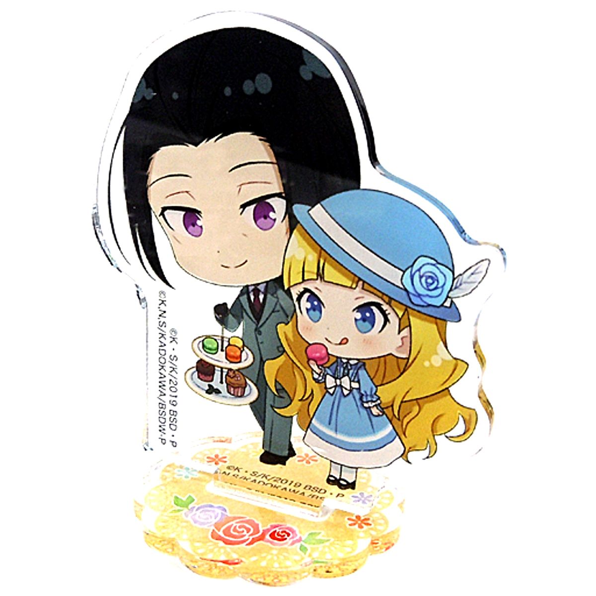 Ougai Mori & Elise Bungo Stray Dogs SWEETS PARADISE 3rd Trading Mini Character Acrylic Stand [USED]