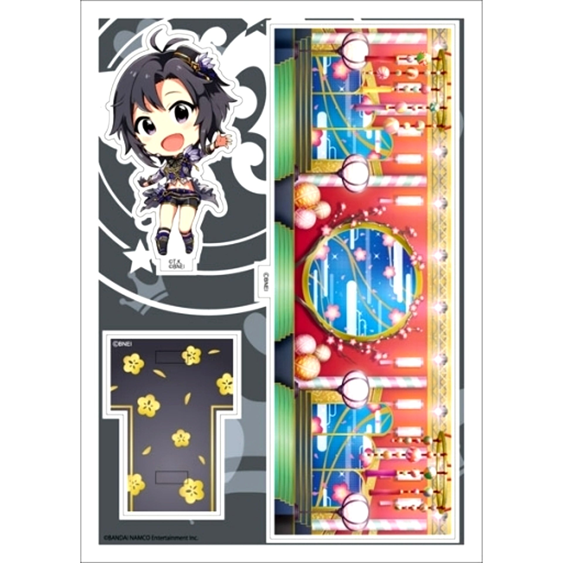 Makoto Kikuchi THE IDOLM@STER MILLION LIVE! Acrylic Chara Plate Petit 03 [USED]