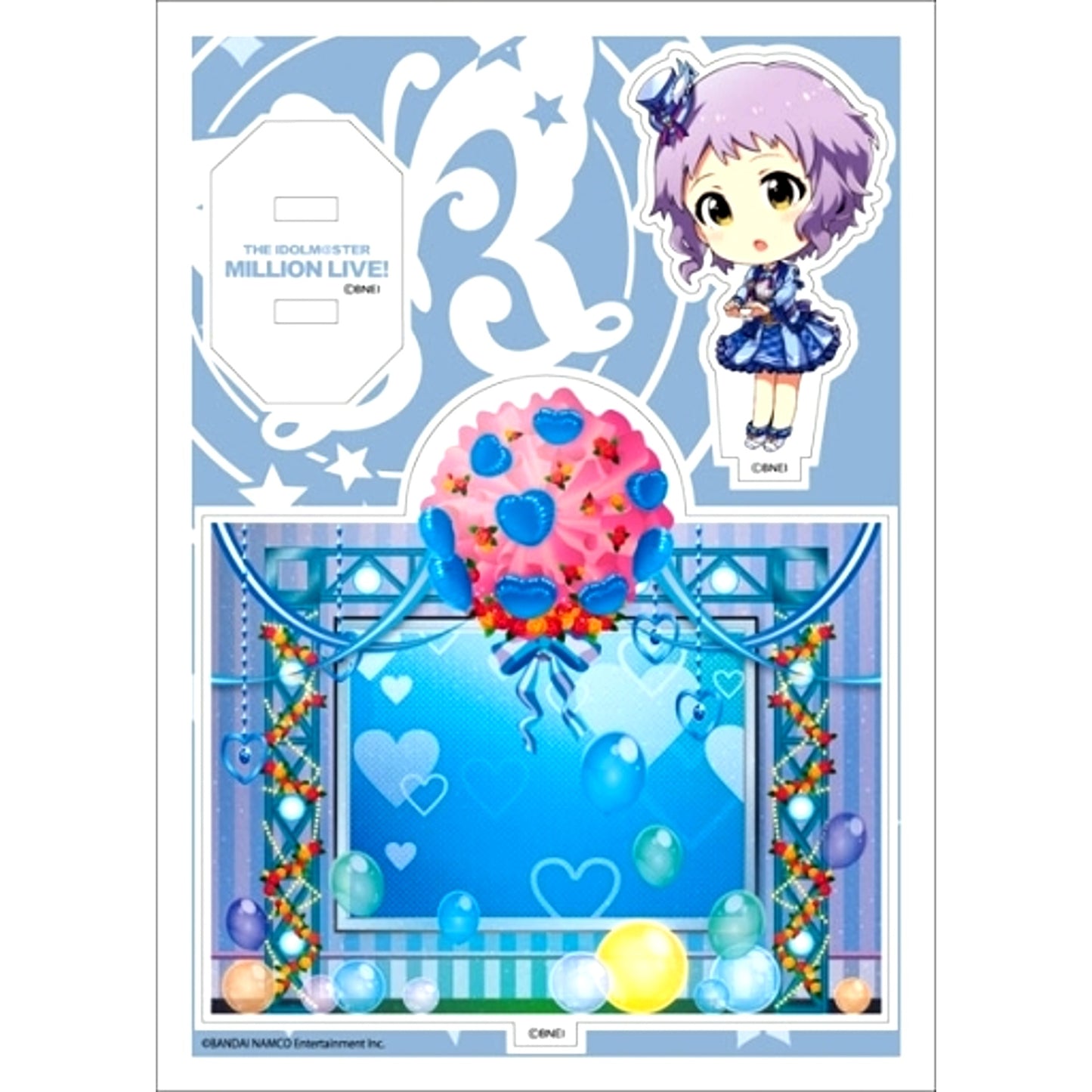 Mizuki Makabe MILLION LIVE! Acrylic Character Plate Petit 03 [USED]