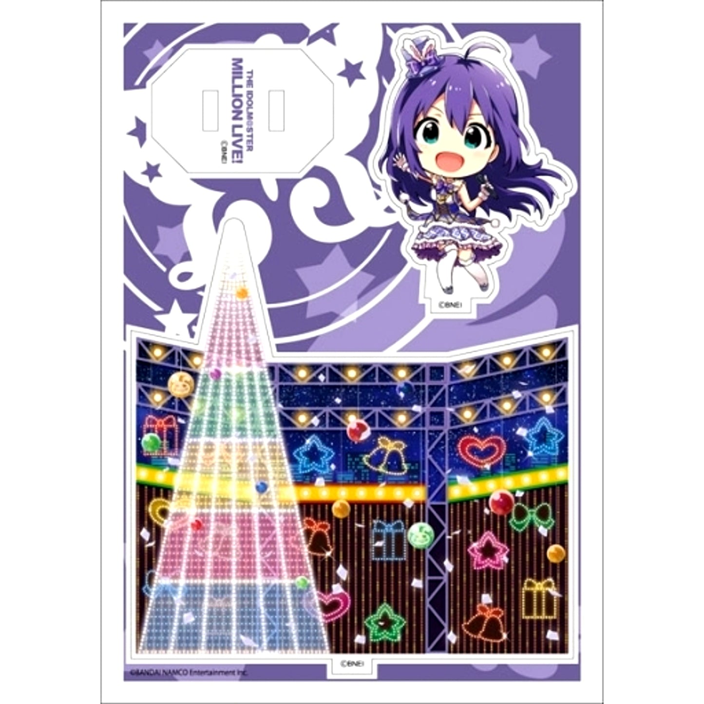 Anna Mochizuki MILLION LIVE! Acrylic Character Plate Petit 03 [USED]