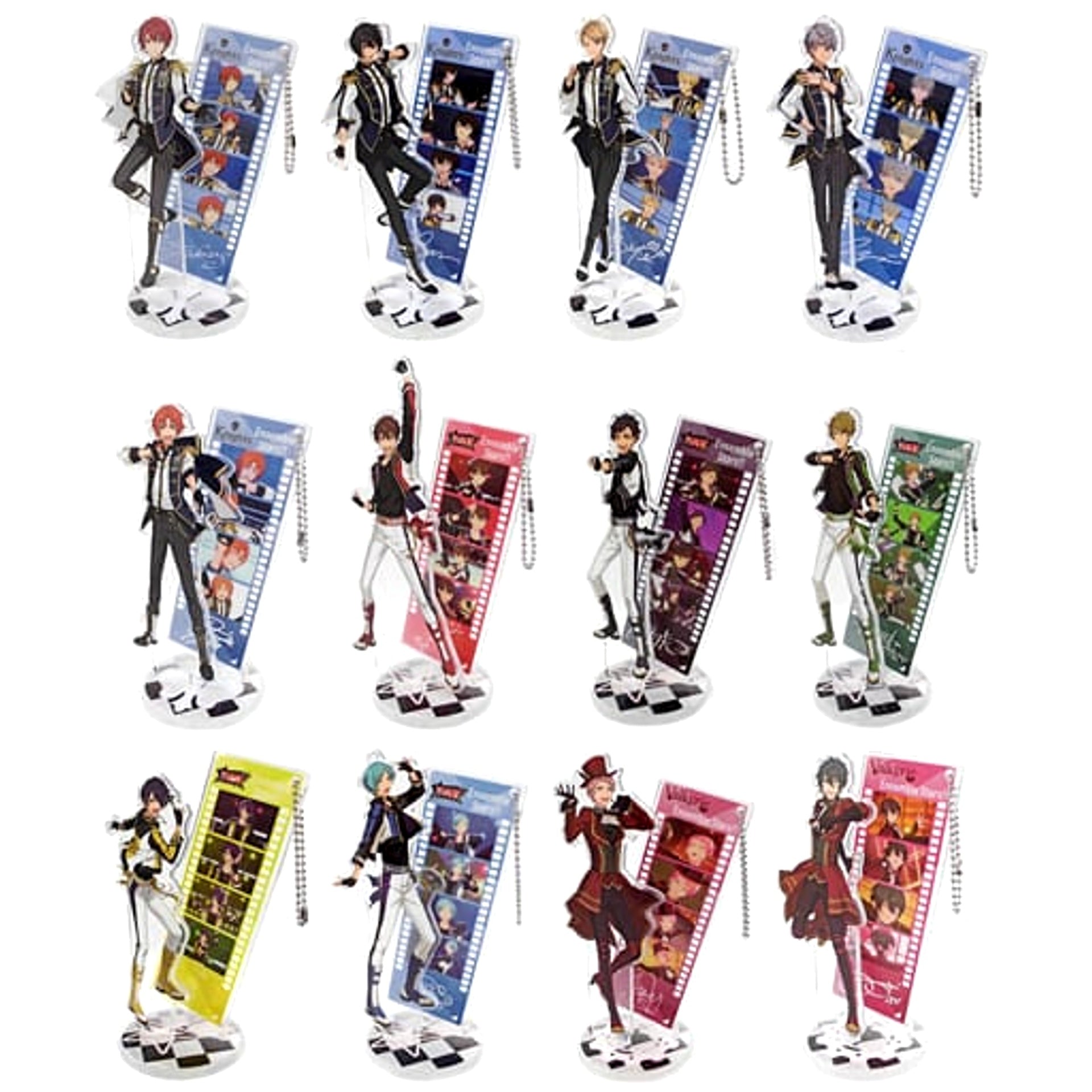 Ensemble Stars! Tsukasa Suo & Others All 12 Types Rehearsal Acrylic Stand C China Limited Acrylic Stands [USED]