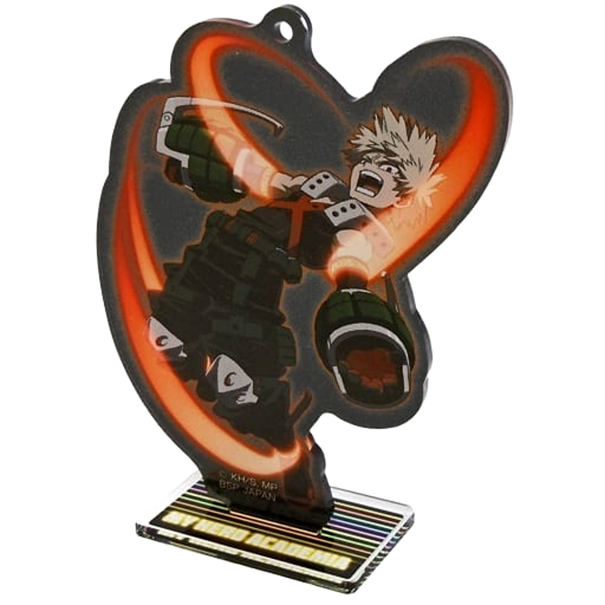 My Hero Academia Katsuki Bakugo Acrylic Plate with Stand NIGHT TRAINING!! Acrylic Stands [USED]