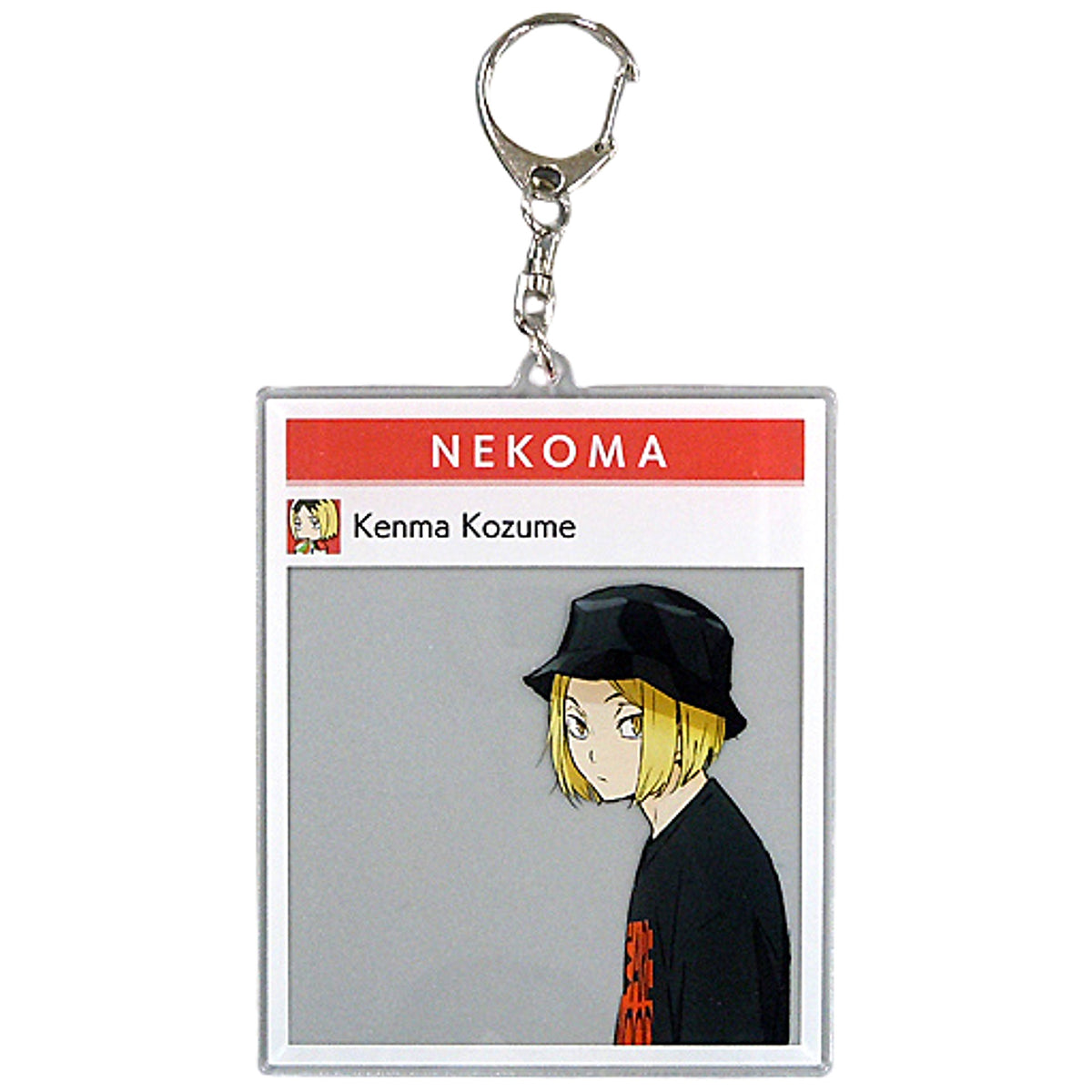 Kenma Kozume Leisure Ver. Haikyu!! To The Top Newly Drawn Illustration Photo Frame Style Big Acrylic Keychain Tobu Zoological Park Limited [USED]