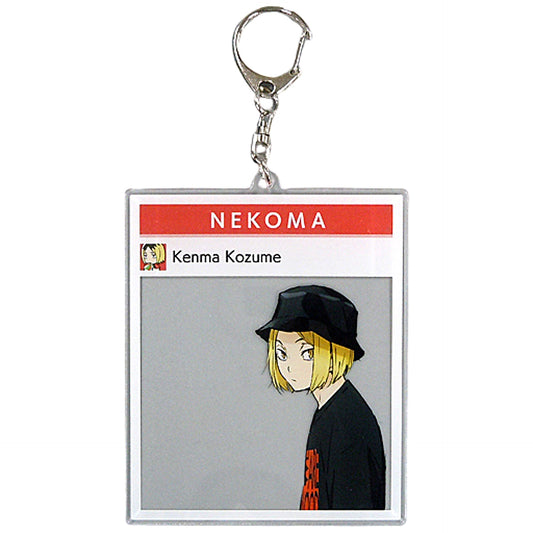 Kenma Kozume Leisure Ver. Haikyu!! To The Top Newly Drawn Illustration Photo Frame Style Big Acrylic Keychain Tobu Zoological Park Limited [USED]
