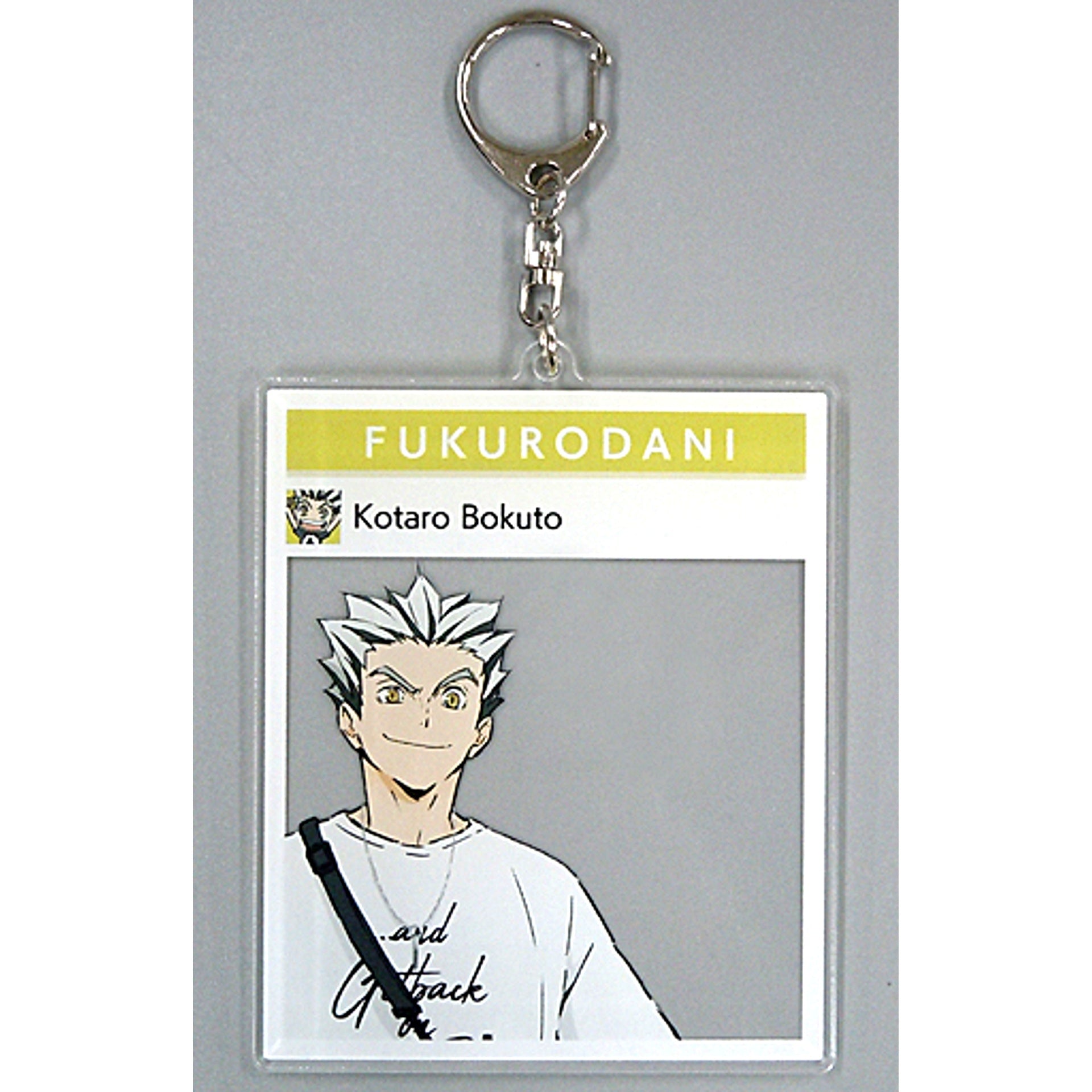 Koutarou Bokuto Leisure Ver. Photo Frame Big Acrylic Keychain Haikyu!! Tobu Zoo [USED]