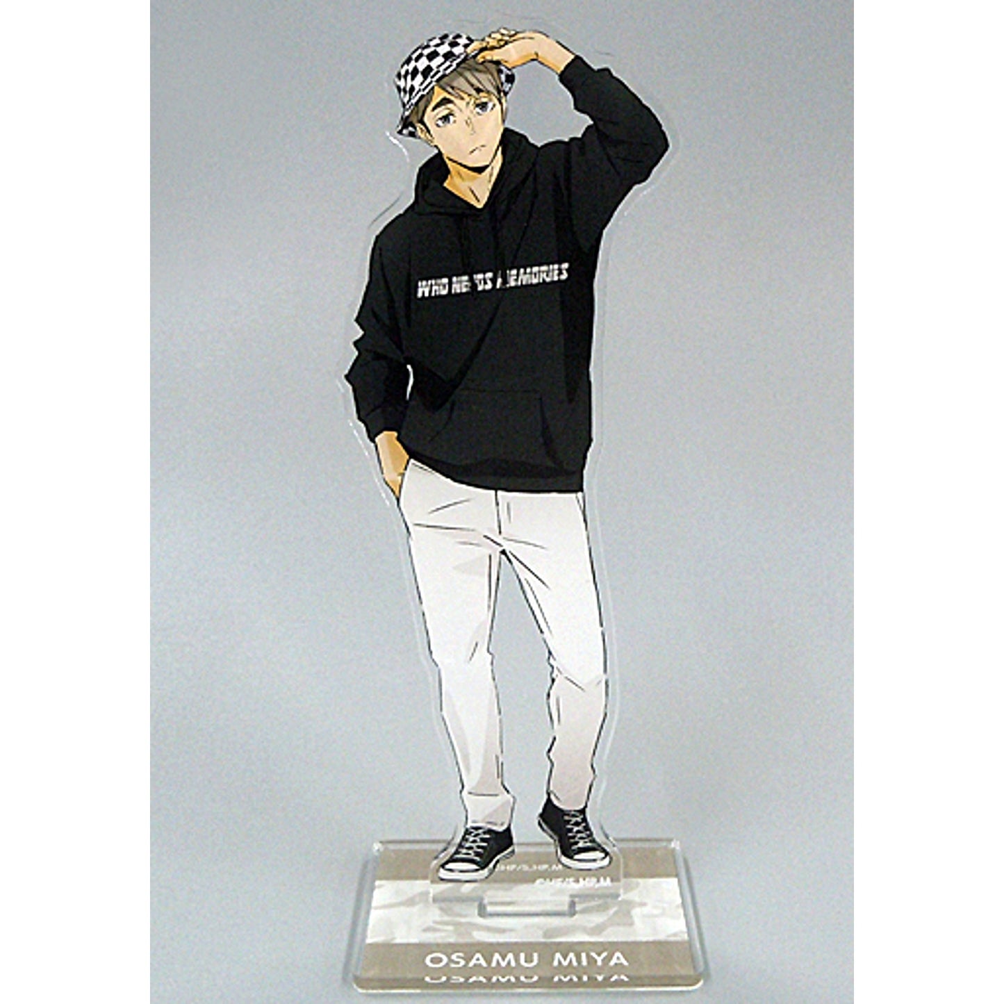 Osamu Miya - Leisure Ver. BIG Acrylic Stand Newly Drawn Illustration Haikyu!! TO THE TOP x Tobu Zoo [USED]