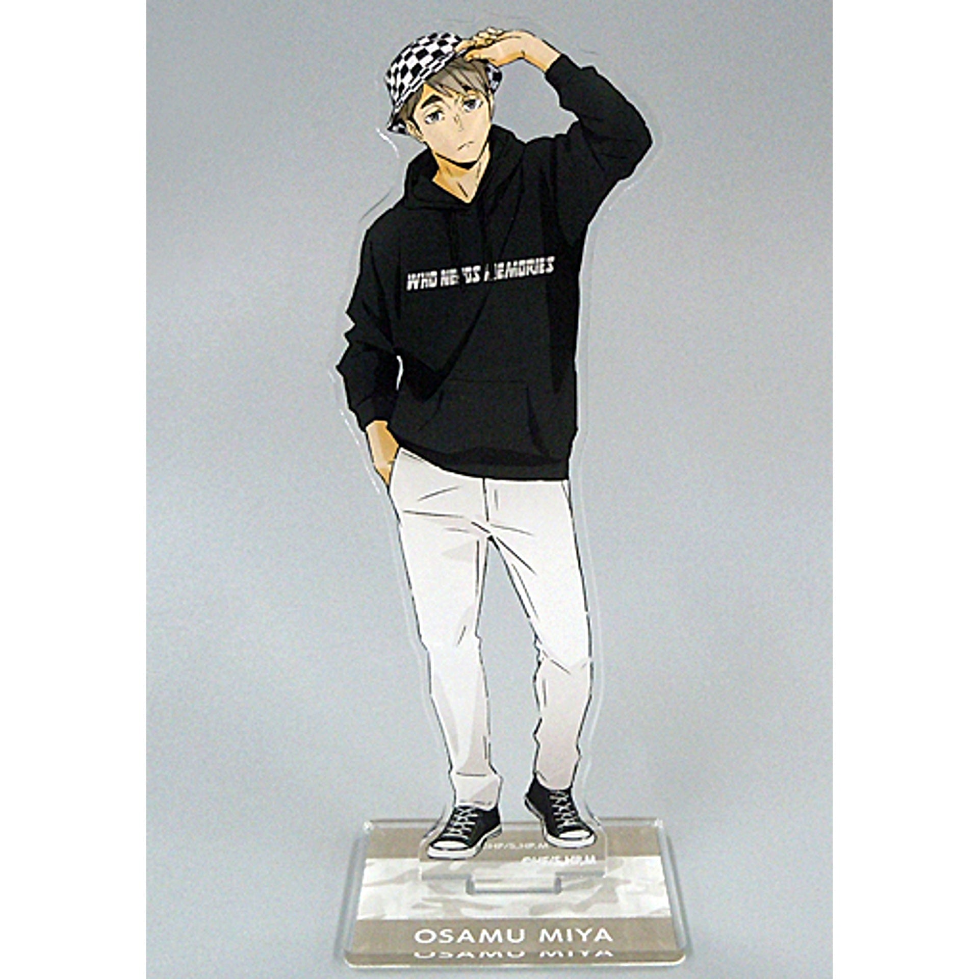 Osamu Miya - Leisure Ver. BIG Acrylic Stand Newly Drawn Illustration Haikyu!! TO THE TOP x Tobu Zoo [USED]