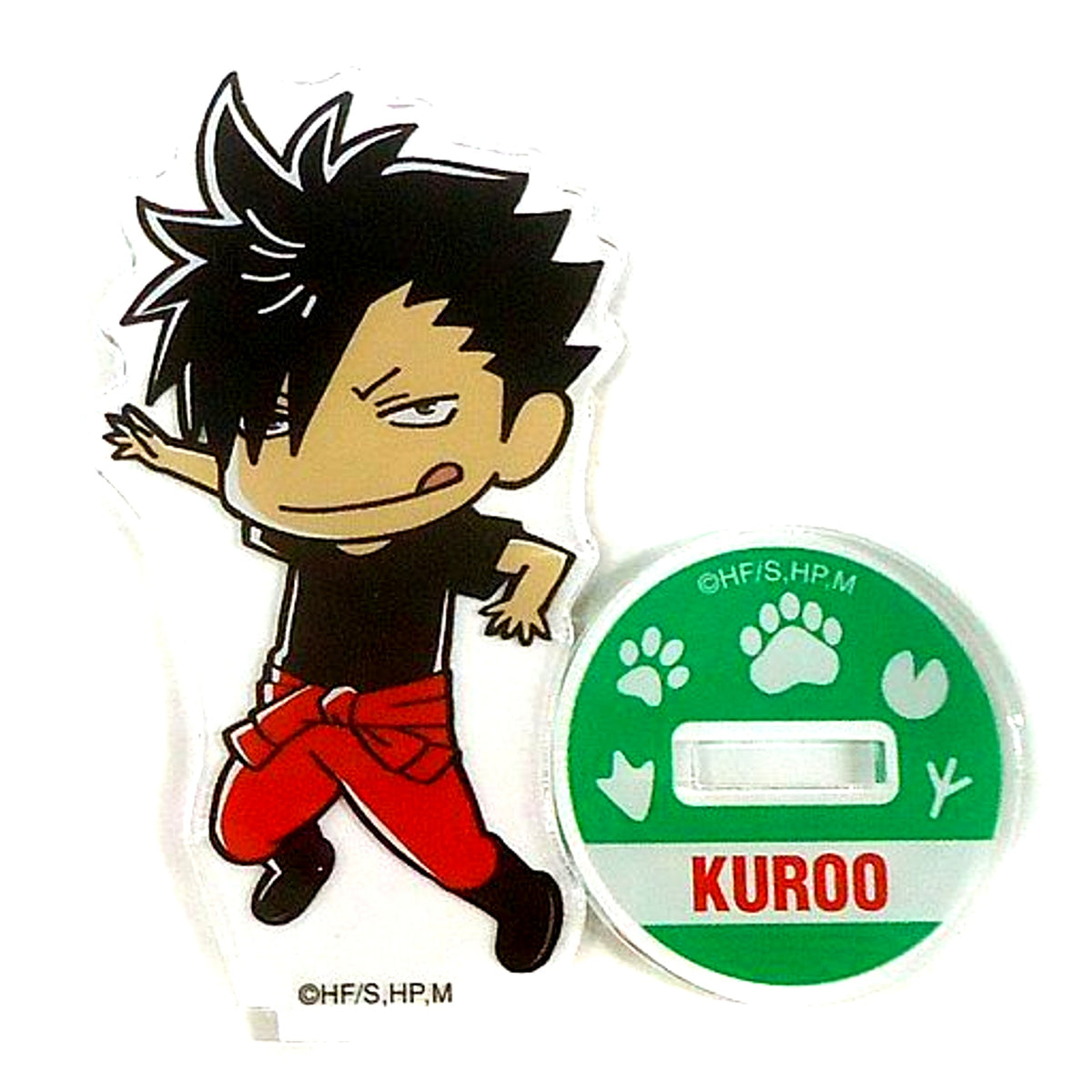 Tetsuro Kuroo Haikyu!! TO THE TOP x Tobu Zoo Chibi Character Zookeeper Ver. Trading Acrylic Stand [USED]