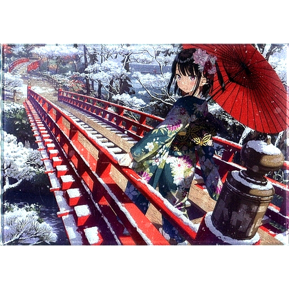 Mishiro Kantoku 24. Eshi 100 Exhibition 10 Acrylic Art Plate [USED]