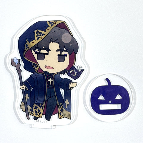 Kirei Kotomine Fate/stay night Heaven's Feel Mini Chibi Halloween Event Random Acrylic Stand Machi Asobi Cafe Group A [USED] — photo 1