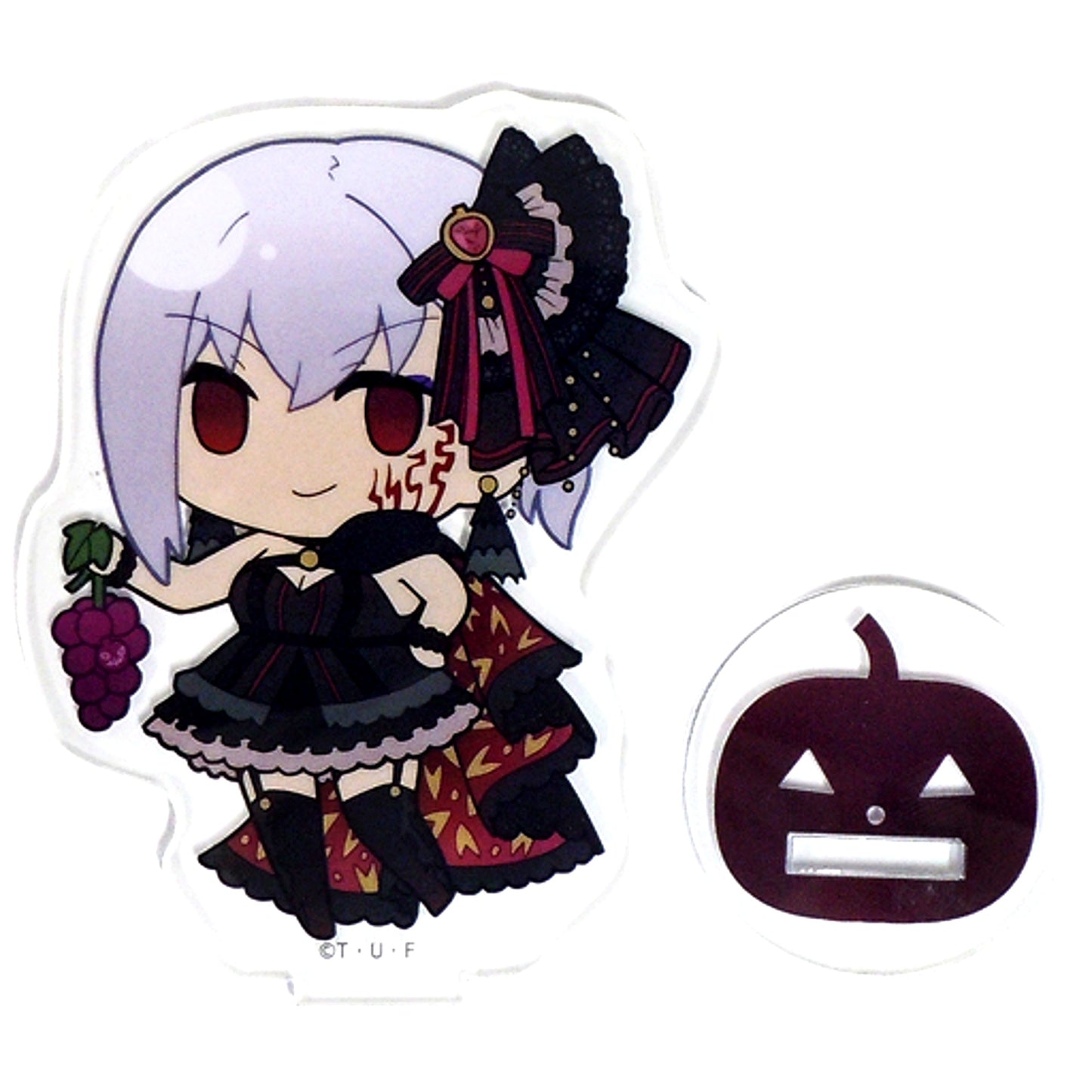 Sakura Matou Makiri's Grail Fate/stay night Heaven's Feel Mini Character Halloween Event Random Acrylic Stand Group A Machi Asobi Cafe [USED]