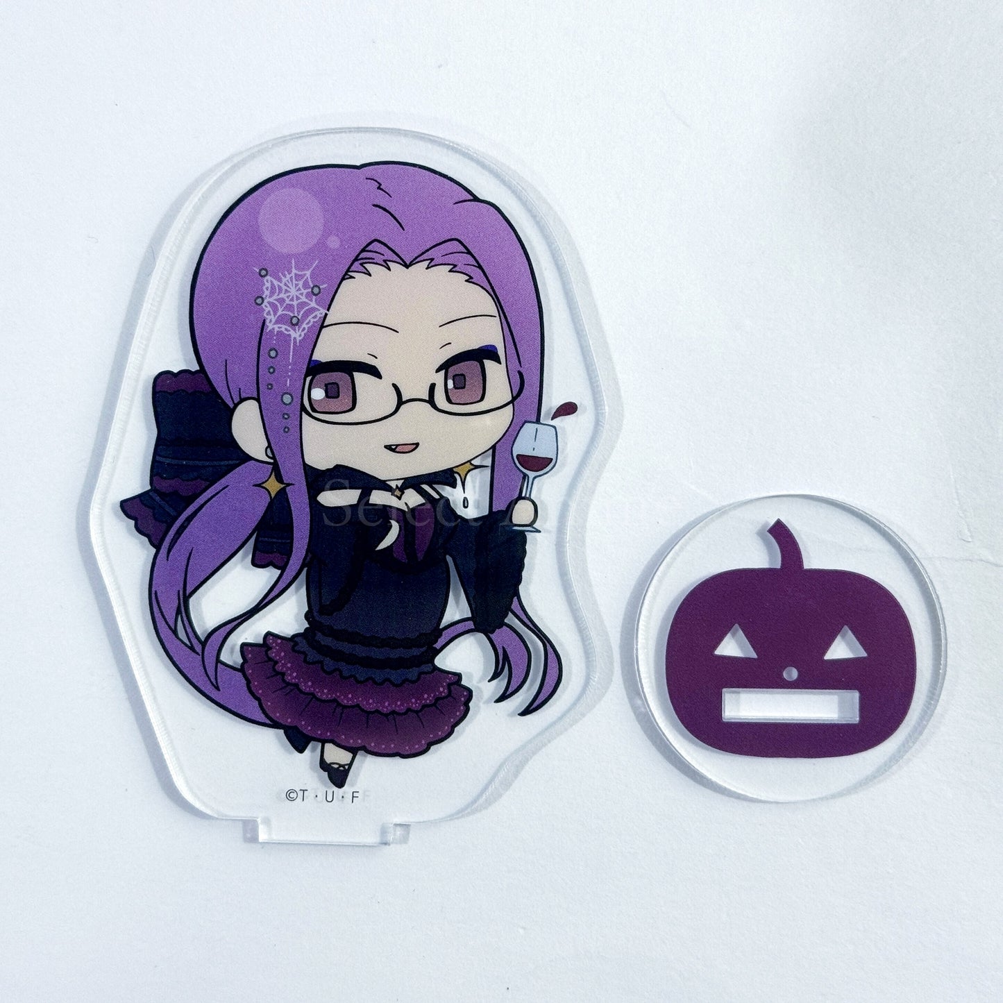 Fate/stay night Heaven's Feel x Machi Asobi Cafe Rider Mini Chara Halloween Event Random Acrylic Stand Group B Acrylic Stands [USED]