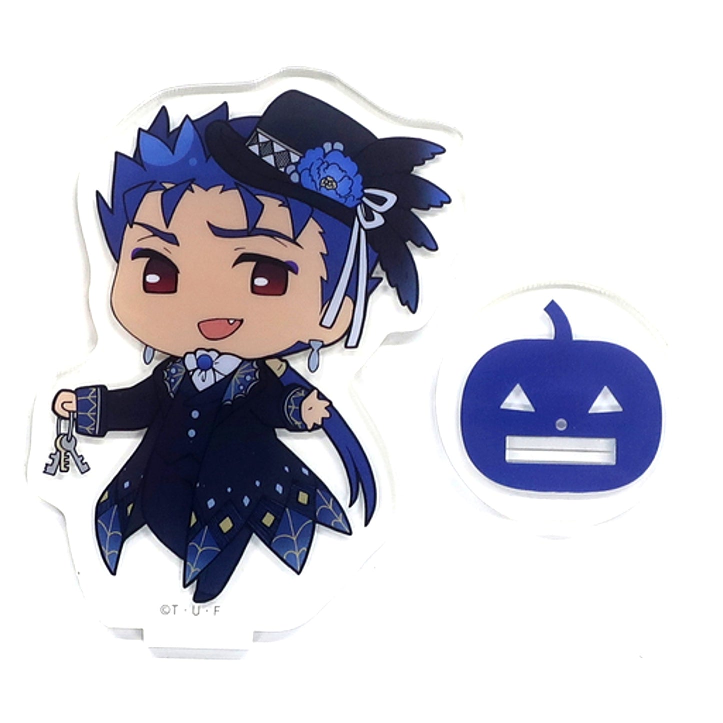 Lancer Fate/stay night Heaven's Feel Mini Character Halloween Event Random Acrylic Stand Group B Machi Asobi Cafe [USED]
