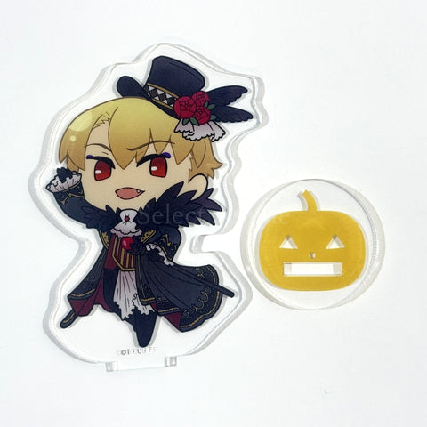 Gilgamesh Fate/stay night Heaven's Feel Mini Chibi Halloween Event Random Acrylic Stand Machi Asobi Cafe Group B [USED] — photo 1