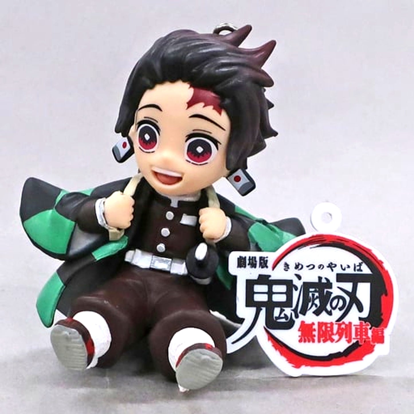 Tanjiro Kamado Demon Slayer: Kimetsu no Yaiba The Movie Mugen Train x Lawson Figure with Charm [USED]