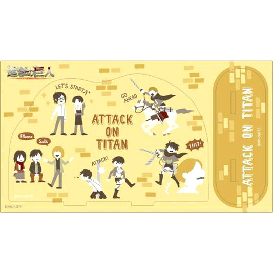Survey Corps Yuru Palette Acrylic Stand Attack on Titan [USED]