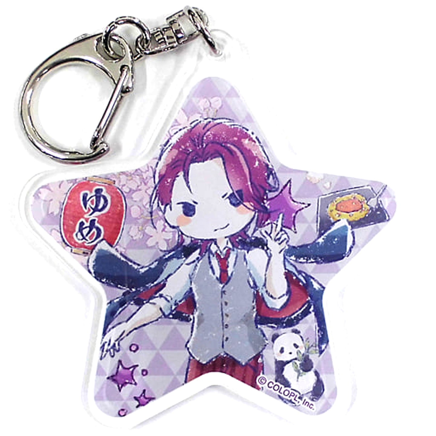 Jin Ryugasaki Dream!ing Graph Art Design Acrylic Keychain 2 Tokyo Motif Ver. Tokyo Character Street Limited [USED]