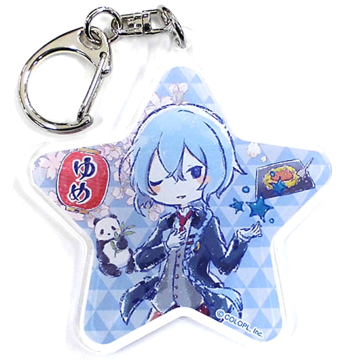 Chizuru Maki Dream!ing Graph Art Design Acrylic Keychain 2 Tokyo Motif Ver. Tokyo Character Street Limited [USED]
