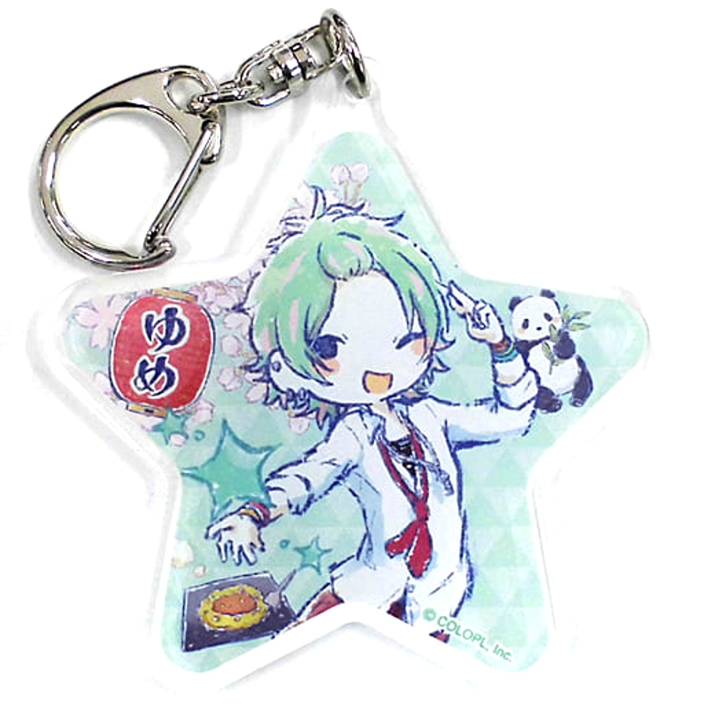 Rintaro Kuma Dream!ing Graph Art Design Acrylic Keychain 2 Tokyo Motif Ver. Tokyo Character Street Limited [USED]