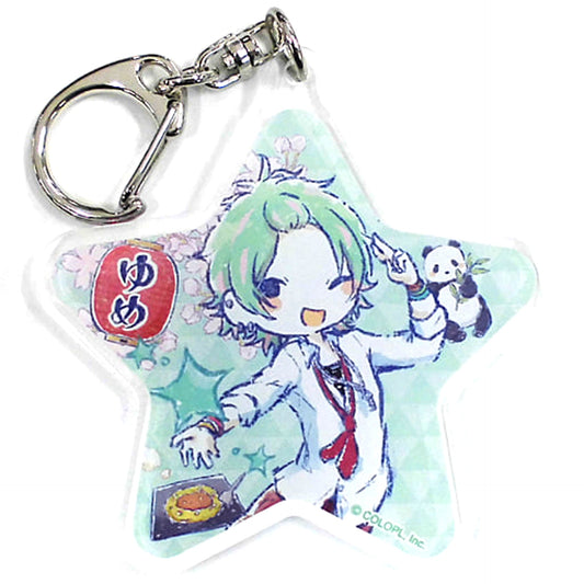 Rintaro Kuma Dream!ing Graph Art Design Acrylic Keychain 2 Tokyo Motif Ver. Tokyo Character Street Limited [USED]