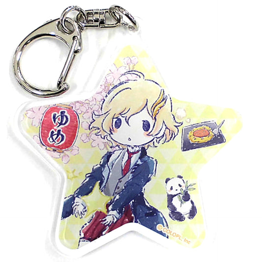 Dream!ing Yuni Bianchi Graph Art Design Acrylic Keychain 02 Tokyo Motif Ver. Tokyo Character Street Limited Keychains [USED]