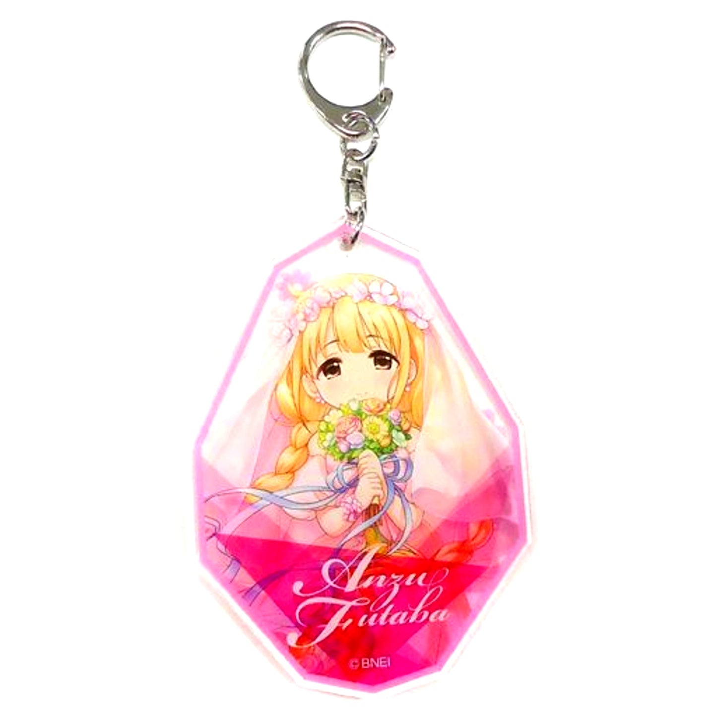 Anzu Futaba The Idolm@ster Cinderella Girls Anzu no Chikai Acrylic Keychain Official Shop Kuji M@STER Prize B [USED]