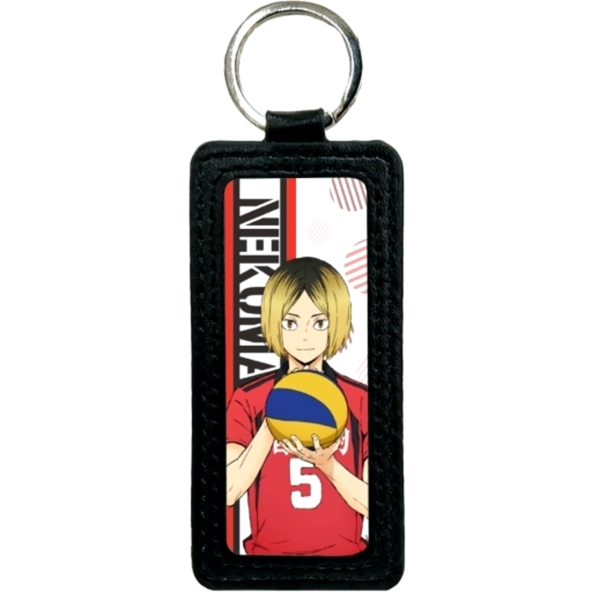 8. Kenma Kozume Haikyu!! TO THE TOP Leather Keychain [USED]