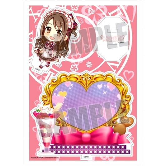 Uzuki Shimamura 22 Acrylic Character Plate Puchi Idolmaster Cinderella Girls [USED]