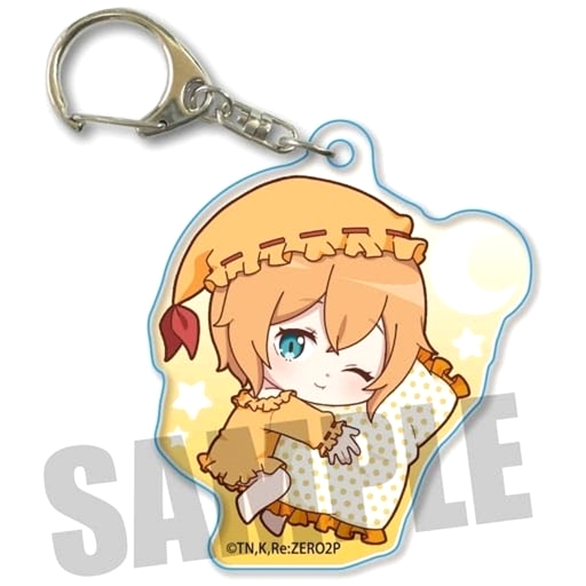 Re:ZERO -Starting Life in Another World- Petra Good Night Ver. Gyugyutto Acrylic Keychain Keychains [USED]