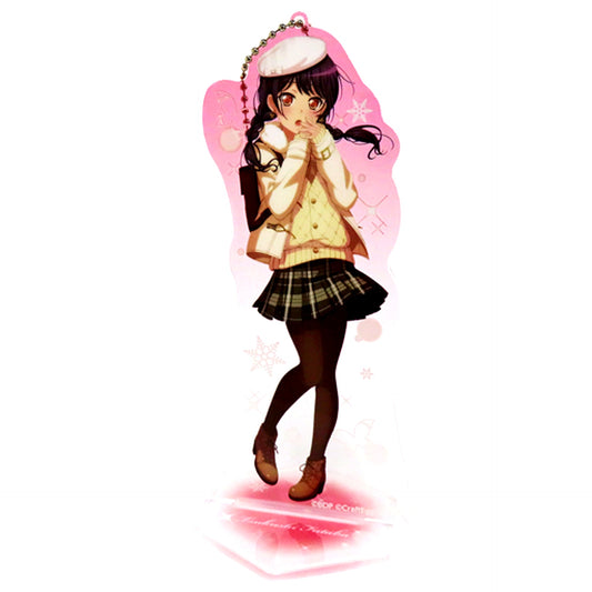Tsukushi Futaba BanG Dream! Girls Band Party! Acrylic Stand Keychain 2020 Winter ver. 2020 Winter in Marui [USED]