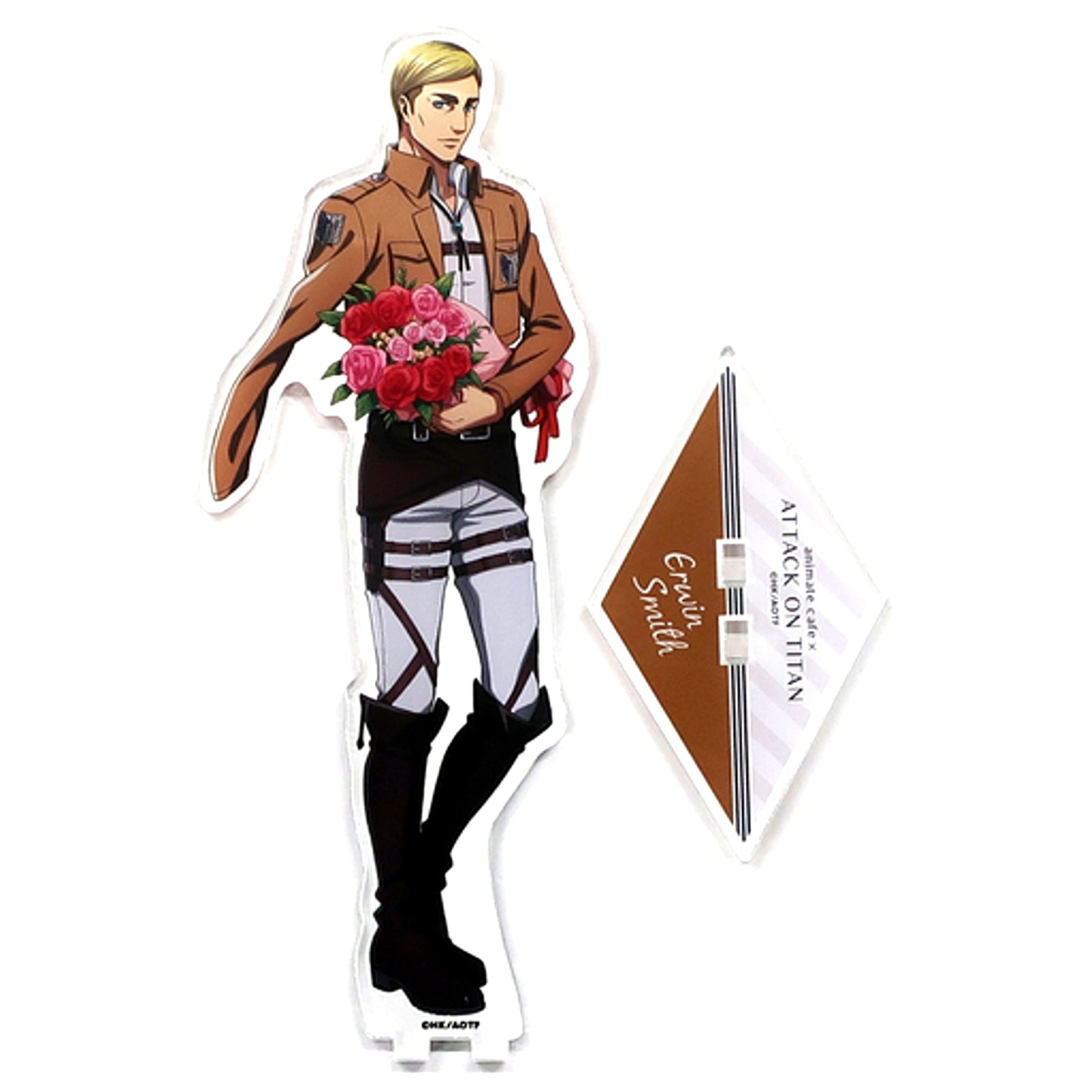 Erwin Smith Attack on Titan The Final Season animatecafe BIG Acrylic Stand [USED]