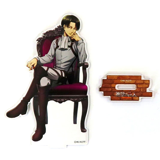 Levi Ackerman Attack on Titan CHARAUM CAFE Acrylic Stand [USED]
